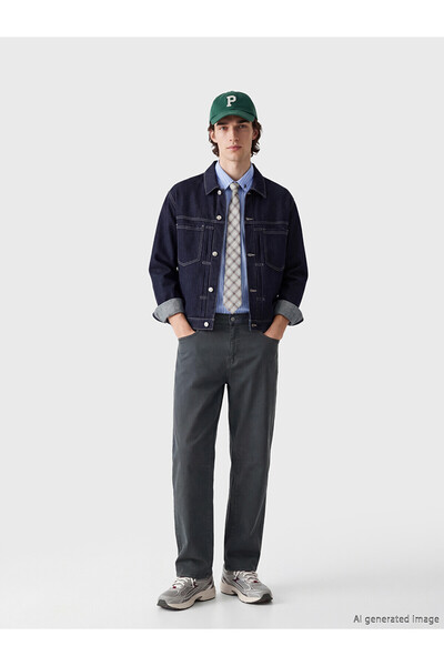 LC Waikiki Nevavm Comfortable Fit Gabardine Men's Trousers with a Difference
