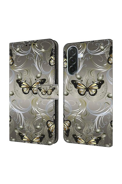 sscase Colored Drawing Θήκη Πορτοφόλι Lace Butterfly (Samsung Galaxy A57 5G)