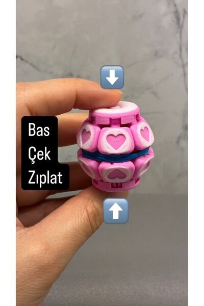 Edoka Tasarım Hoplaç/Zıplaç Stres Oyuncağı