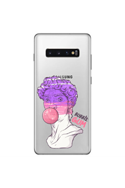 Other Samsung S10 Pin Bubble Transparent Silicone TPU Θήκη