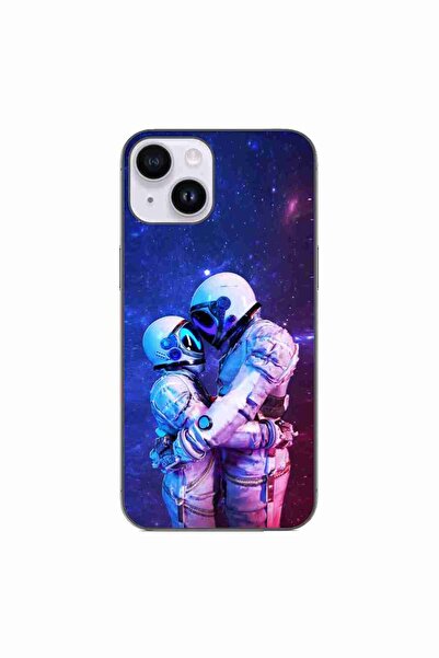 OEM Θήκη συμβατή με Apple iPhone 14, από σιλικόνη gel TPU, μοντέλο Ζευγάρι Ασ...