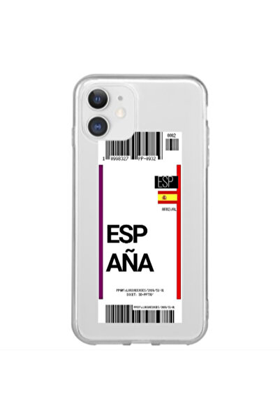 Other Apple iPhone 12 Mini Espana Arrival Transparent Silicone TPU Θήκη