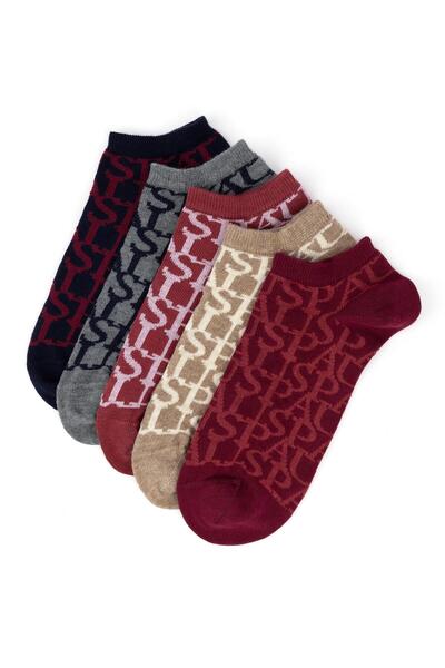 U.S. Polo Assn. 5-Pack Women's Navy Blue Socks