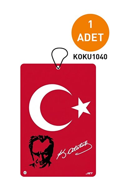 JR Jetreklam Mustafa Kemal Atatürk ve Türk Bayrağı Özel Tasarımlı Dekoratif O...