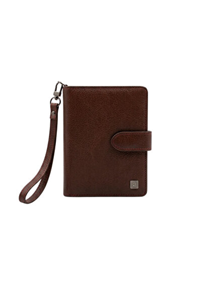 WATCHOFROYAL Boardingpass Brown Leather Wallet and Passport Holder