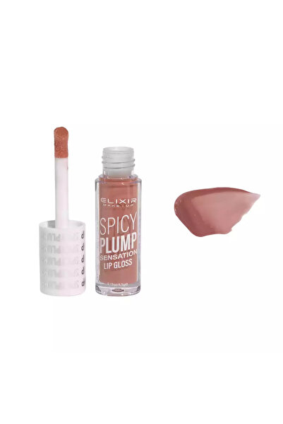 Elixir SPICY PLUMP LIP GLOSS 402 ΜΠΕΖ ΚΑΦΕ 4.5G