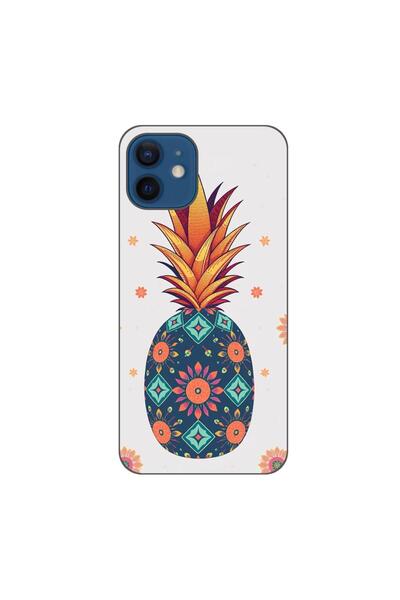OEM Θήκη συμβατή με Apple iPhone 12 από σιλικόνη gel TPU με σχέδιο λουλουδιών...