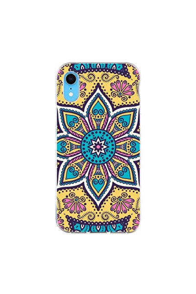 OEM Case compatible with Apple iPhone XR Silicone Gel Tpu Pattern Mandala Twi...