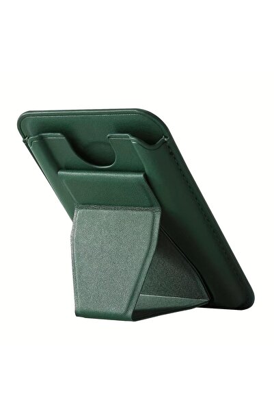 GENERAL Premium Magnetic Phone Card Holder Wallet with Adjustable Stand – Sli...