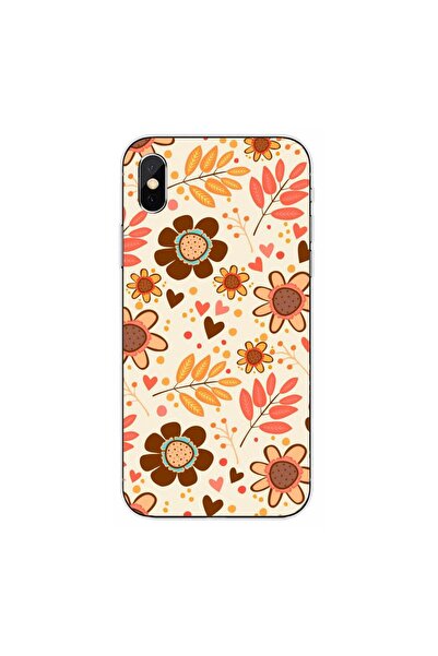 OEM Husa compatibila cu Apple iPhone XS Max Silicon Gel Tpu Model Loving Autumn
