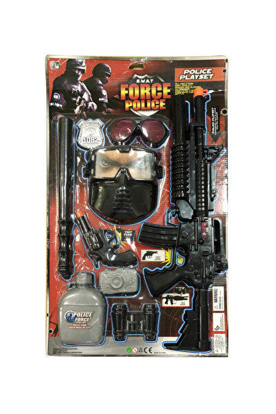 PlayFun Jucărie Set Poliție S.W.A.T. Force – Kit Comp Interactiv Cadou Copii