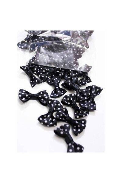 OEM Fundite Decorative Negru Buline 50/Set