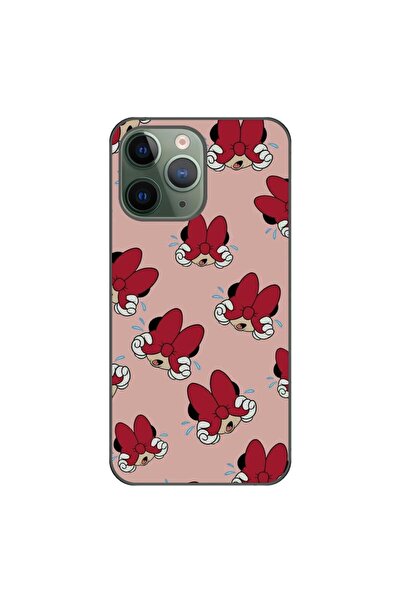 OEM Калъф, съвместим с Apple iPhone 11 Pro, силиконов гел TPU, с десен Мини М...