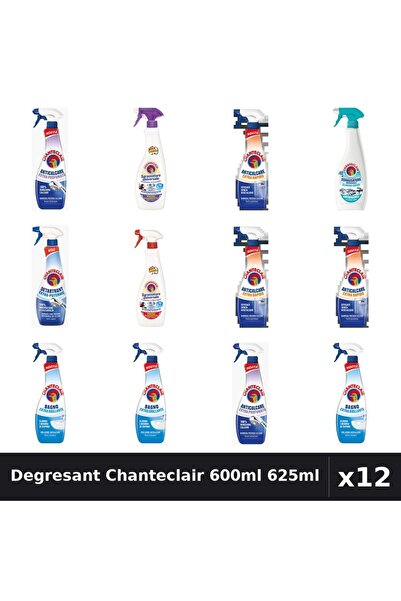 Chanteclair Set 12 Degresant Universal 600ml 625ml - Anticalcar, Marsilia, Mo...