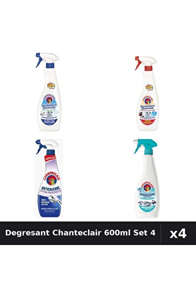 Chanteclair Set 4 Degresant Universal 600-625ml - Bicarbonat, Marsilia, Antic...