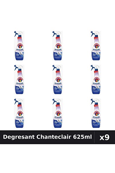 Chanteclair Set 9 Degresant Universal 625ml - Extra Parfumat, Anticalcar