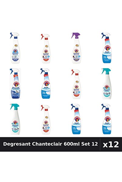 Chanteclair Set 12 Degresant Universal 600-625ml - Marsilia, Bicarbonat, Mosc...