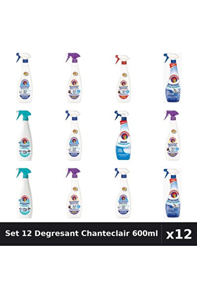 Chanteclair Set 12 Degresant Universal 600ml - Anti-Miros, Bicarbonat, Extra ...