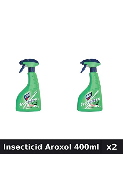 Aroxol Set 2 Spray Insecticid 400ml - Anti Gandaci, Tantari, Muste - Protectie