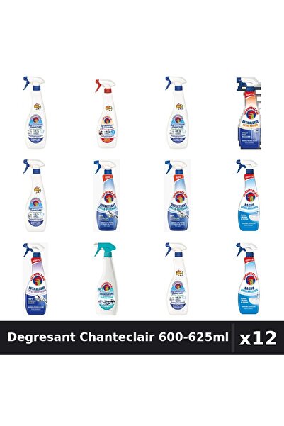 Chanteclair Set 12 Degresant Universal 600-625ml - Bicarbonat, Marsilia, Anti...