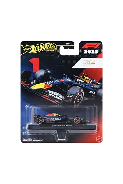 mattel Hot Wheels Premium F1 Oracle Red Bull Racing Vehicul (JKD83)