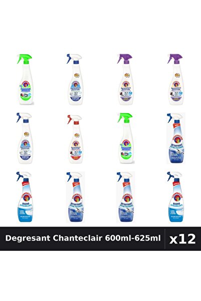 Chanteclair Set 12 Degresant Universal 600ml-625ml - Lamaie, Bicarbonat, Lava...