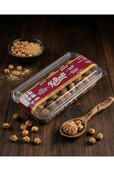 Kuroots Glutensiz Leblebi (Talkan) Kurabiyesi 200gr