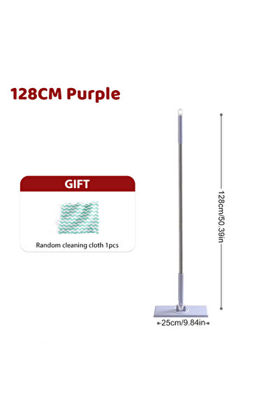 choice2 128CM purple A Large Hands-Free Cleaning Mop For window Floor 360°Rot...