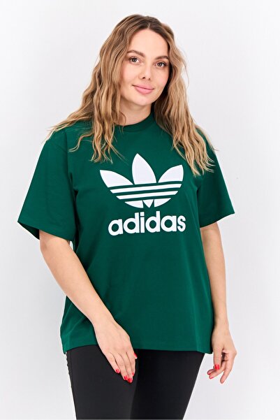 adidas Women Sportswear Fit Short Sleeves Outdoor T-Shirt, Green