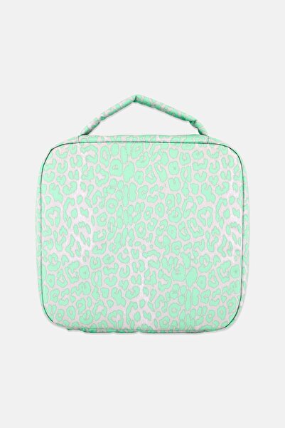 Jansport حقيبة غداء للأطفال للجنسين 22.5 طول × 24 ارتفاع × 7 عرض سم، لون أخضر