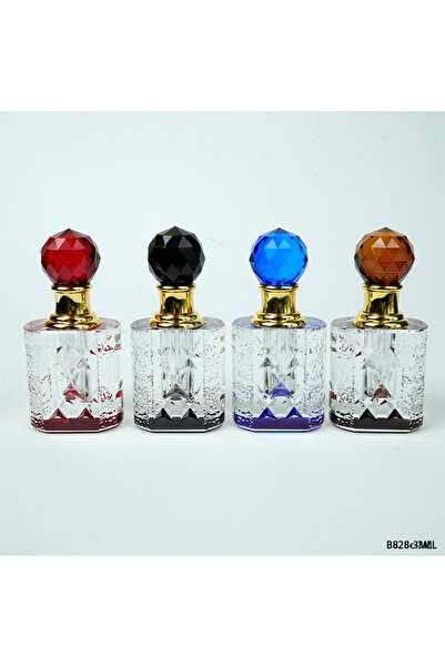 NUJET 4pcs Crystal Oil Bottle 3ml B828C