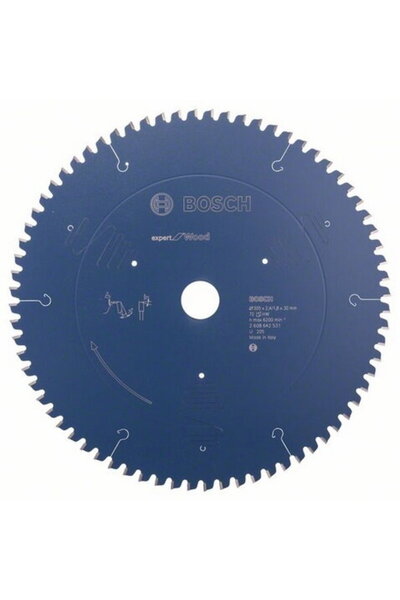 Bosch Panza de fierastrau circular pentru lemn, 305 x 30 x 2.4 mm, 72 dinti