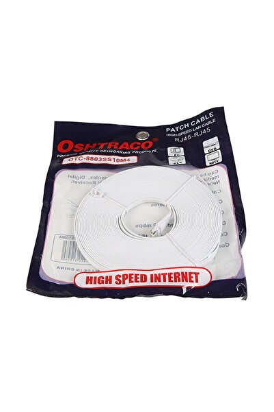 Oshtraco كابل توصيل Cat6 بطول 10 أمتار