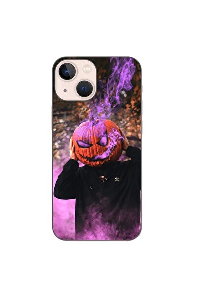 OEM Husa compatibila cu Apple iPhone 13 Mini Silicon Gel Tpu Model Halloween ...