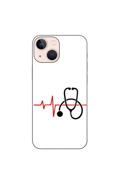 OEM Husa compatibila cu Apple iPhone 13 Mini Silicon Gel Tpu Model Puls Doctor
