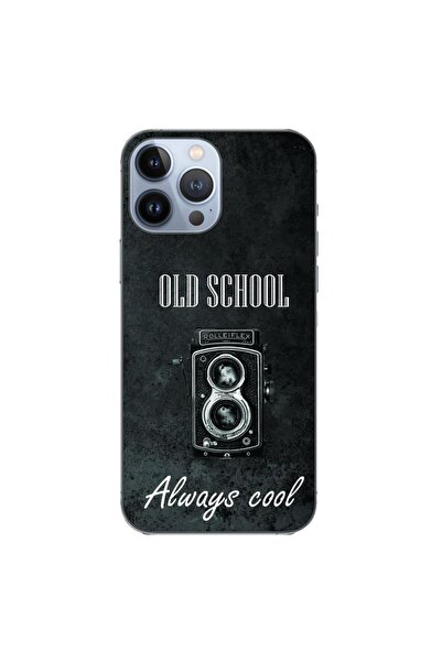 OEM Husa compatibila cu Apple iPhone 13 Pro Max Silicon Gel Tpu Model Retro C...