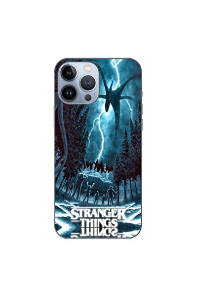 OEM Husa compatibila cu Apple iPhone 13 Pro Max Silicon Gel Tpu Model Strange...