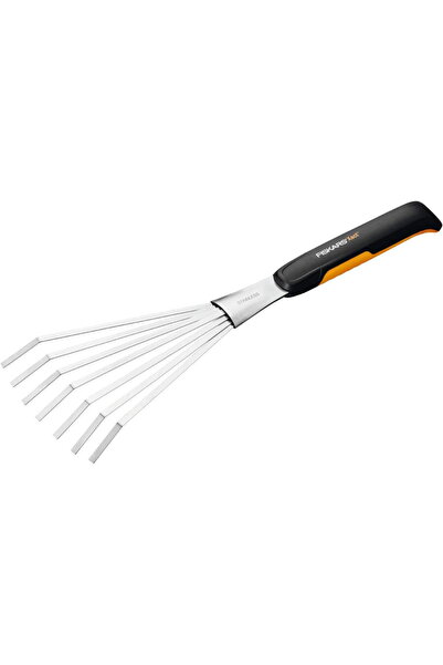 FiSKARS Xact Hand Fan Rake (black/stainless steel)