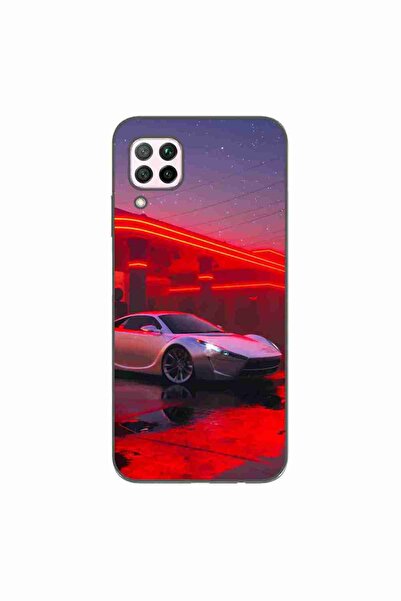 OEM Husa compatibila cu Huawei P40 Lite Silicon Gel Tpu Model Future Car