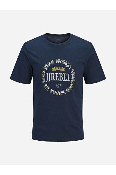 REBEL By Styli Men Crew Neck Regular Fit T-Shirt