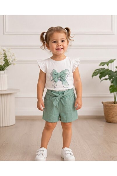 Minitex Girl's 2-Piece Shorts Suit