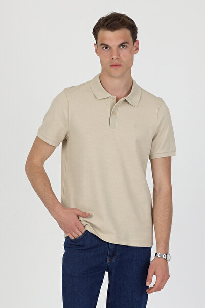 ENQUE Polo Neck Short Sleeve T-Shirt