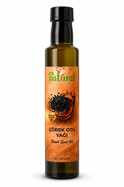 it's Natural %100 Çörek Otu Yağı 250 ml – Soğuk Sıkım - Katkısız