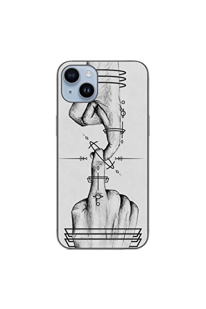 OEM Husa compatibila cu Apple iPhone 14 Plus Silicon Gel Tpu Model Universe T...