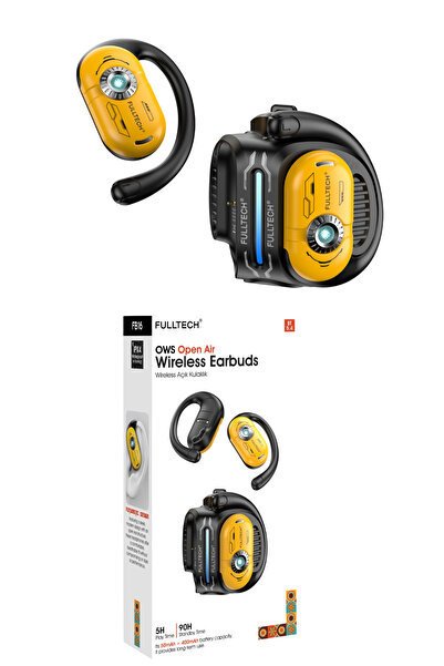 Sarftech Özel Rahat OWS Açık Tasarım Bluetooth 5.4 Kablosuz Kulaklık IPX4 Su ...