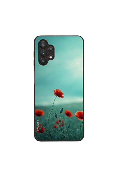 Sonique Θήκη Sunset in Eden Series για Samsung Galaxy A32 5G Scarlet Poppy