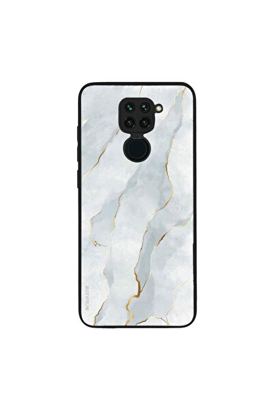 Sonique Θήκη Marble Series για Xiaomi Redmi Note 9 Λευκό 01