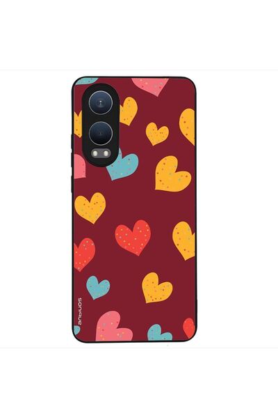 Sonique Θήκη Heart Series για OnePlus Nord CE 4 Lite 5G Μπορντώ