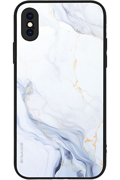 Sonique Θήκη Marble Series για Apple iPhone X / iPhone XS Λευκό 02