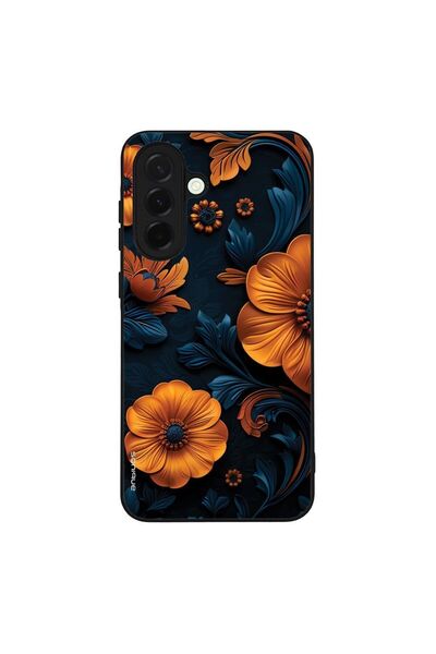 Sonique Θήκη 3D Flower Series για Samsung Galaxy A36 5G Πορτοκαλί 01